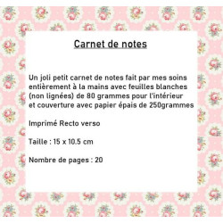 Carnet de notes, organisation, petit carnet, carnet à message