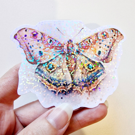 Stickers holographique Papillon