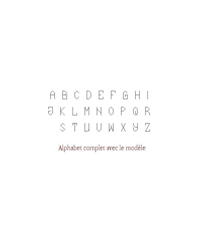 Grille point de croix : Ma jolie petite maison