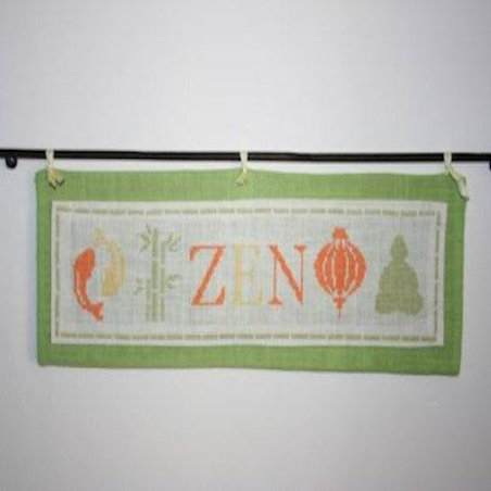 Grille point de croix : Zen