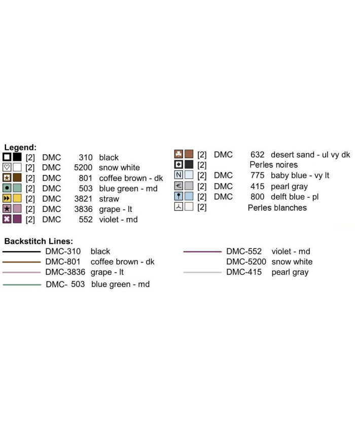 Grille point de croix : Summer house