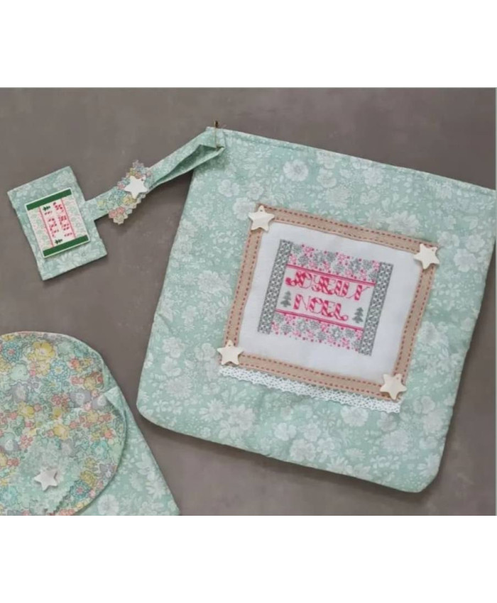 Grille point de croix : Joyeux Noël