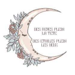 Grille point de croix : Lune rose PDF