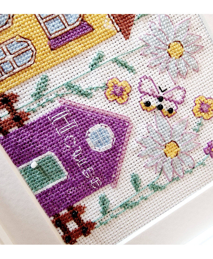 Grille point de croix : Summer house PDF