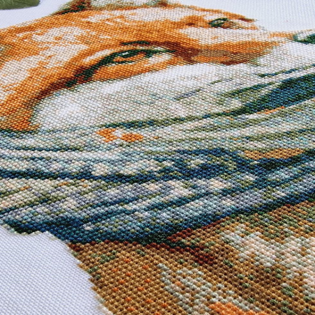 Grille point de croix : Mr Fox