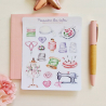 Feuille d’autocollants, Stickers pour Bullet Journal