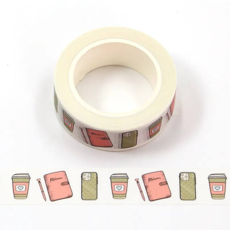 Masking tape 10m autocollants bullet journal Bujo Journaling Scrapbooking Planificateur