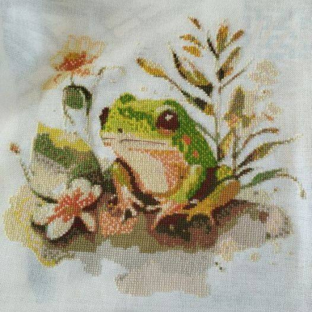 Grille point de croix : Grenouille PDF