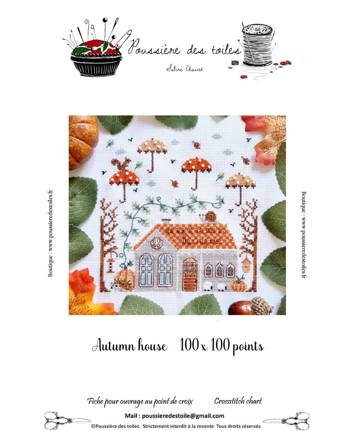 Grille point de croix : Autumn House PDF