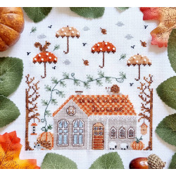 Grille point de croix : Autumn House