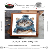 Grille point de croix : Mr Cat Papier