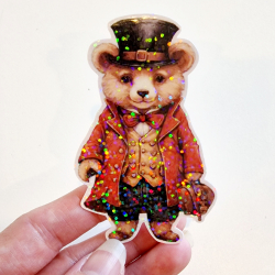 Stickers holographique Mr Bear