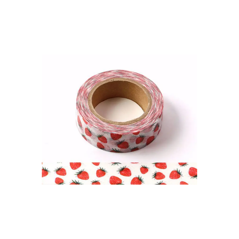 Masking tape 10m autocollants diamond painting bullet journal fraises