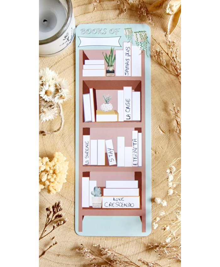 Marque-pages bibliothèque