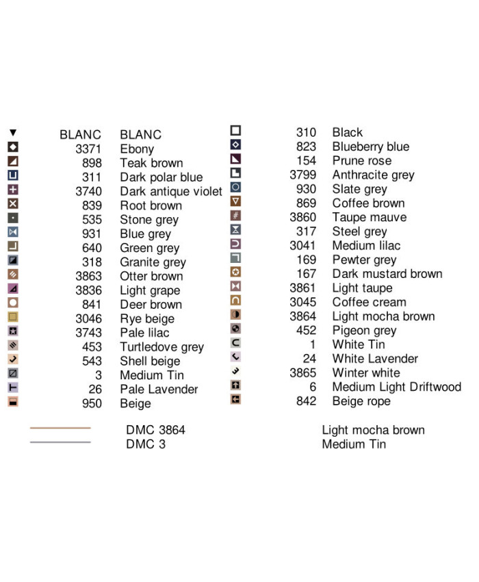 Grille point de croix : chouette aquarelle Papier