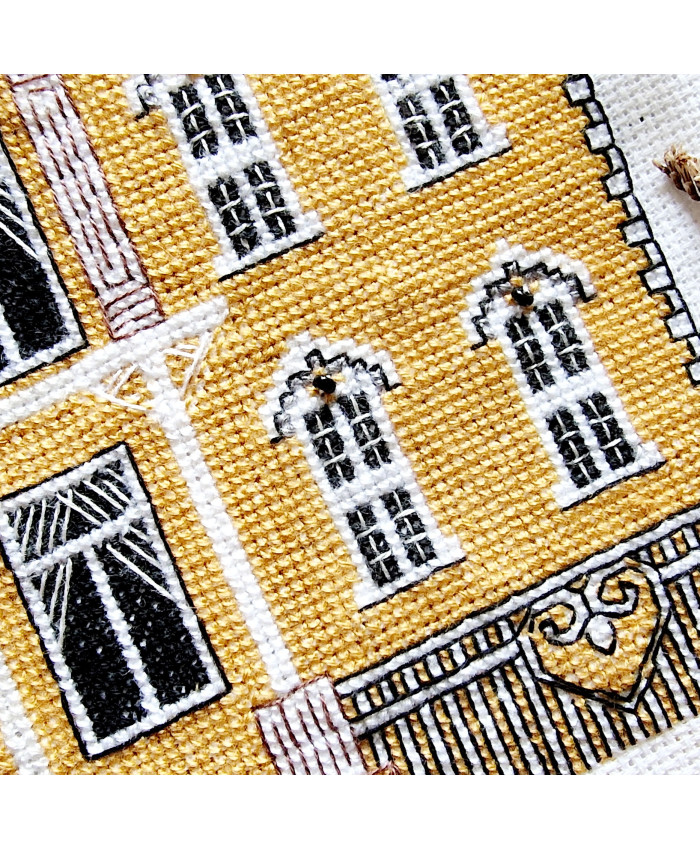 Grille point de croix : Demeure de charme PDF