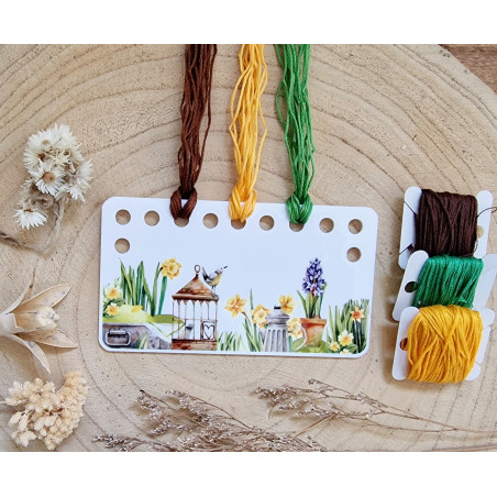 Tri-fils Organisateur de fils broderie Champêtre