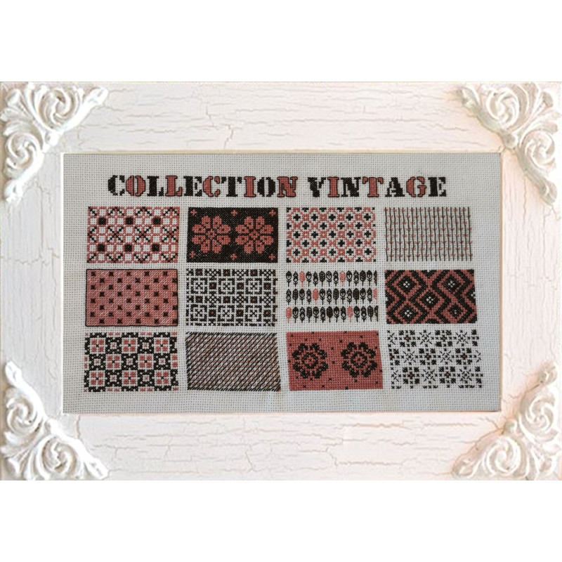 Grille point de croix : collection vintage PDF