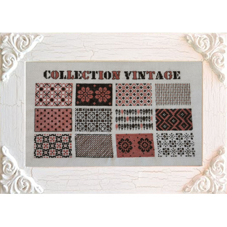 Grille point de croix : collection vintage PDF