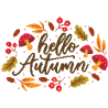 Grille point de croix : Hello autumn PDF