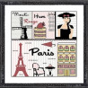 Grille point de croix : paris chic PDF