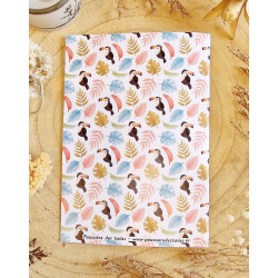 Carnet de notes, organisation, petit carnet Toucan