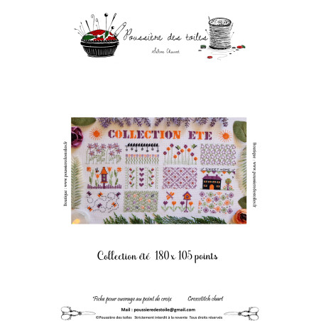 Grille point de croix : Collection été PDF