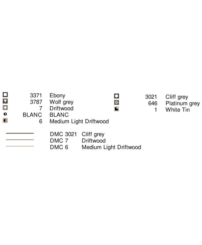 Grille point de croix : Magical moon Papier