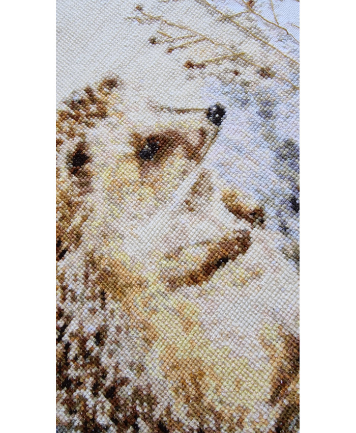 Grille point de croix : Hérisson