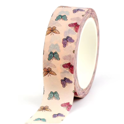 Masking tape 10m autocollants diamond painting bullet journal Papillon