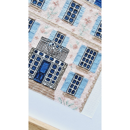 Grille point de croix : Château Papier