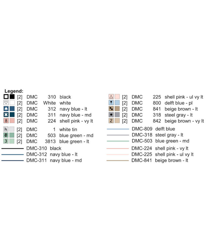 Grille point de croix : Château PDF