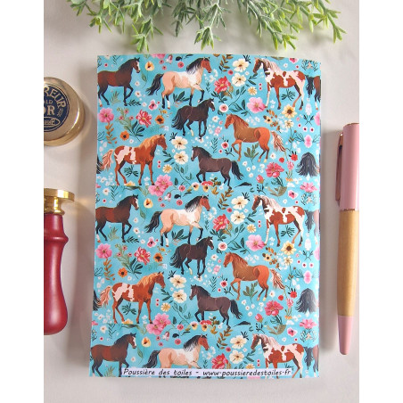 Carnet de suivi Mes broderies chevaux
