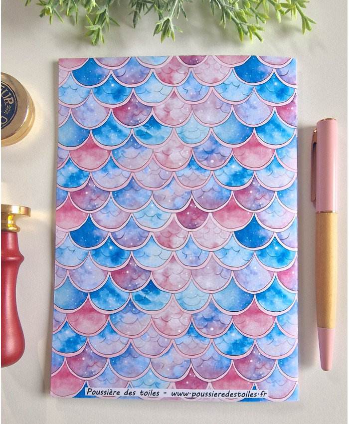 Carnet de suivi Mes broderies sirène