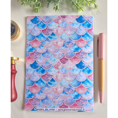 Carnet de suivi Mes broderies sirène