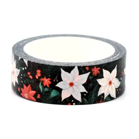 Masking tape 10m autocollants diamond painting bullet journal fleur