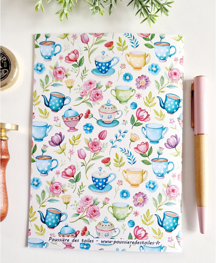 Carnet de suivi Mes thés et infusions tasses