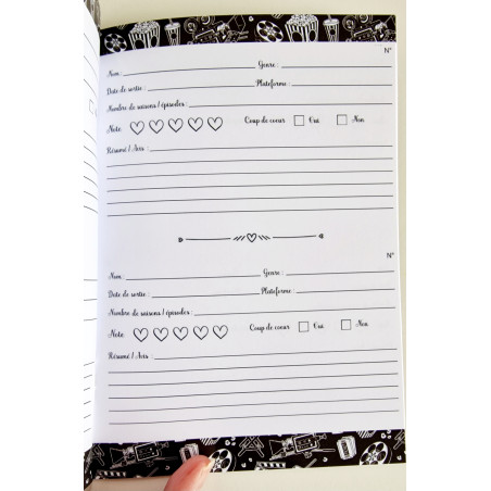 Carnet de suivi Mes séries télé cinéma