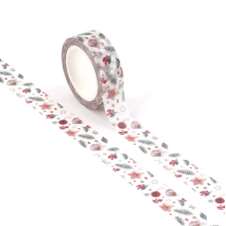 Masking tape 10m autocollants diamond painting bullet journal noël