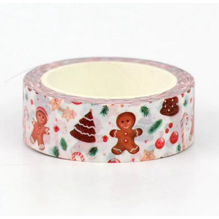Masking tape 10m autocollants diamond painting bullet journal noël