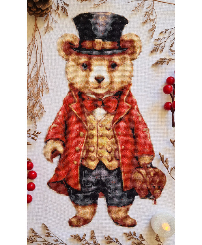 Kit à broder Mr Bear