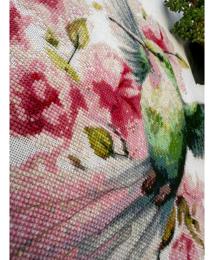 Kit à broder Colibri