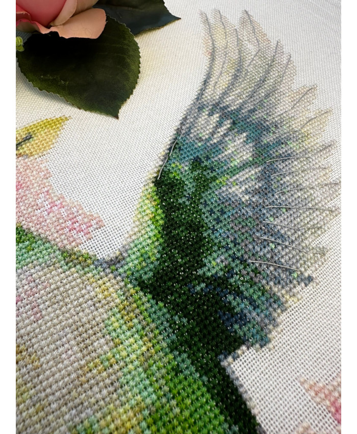 Kit à broder Colibri