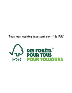 Masking tape 10m autocollants diamond painting bullet journal CERF 2