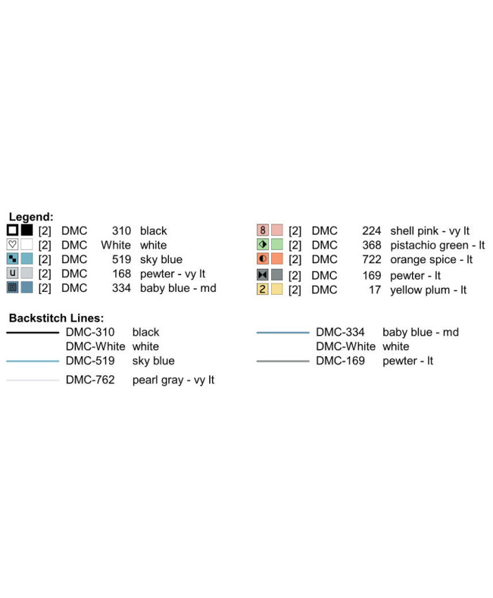 Grille point de croix : Librairie Papier