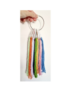 Lot de 5 organisateurs d'échevettes Aquarelle 2