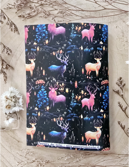 Carnet de notes, organisation, petit carnet Cerfs