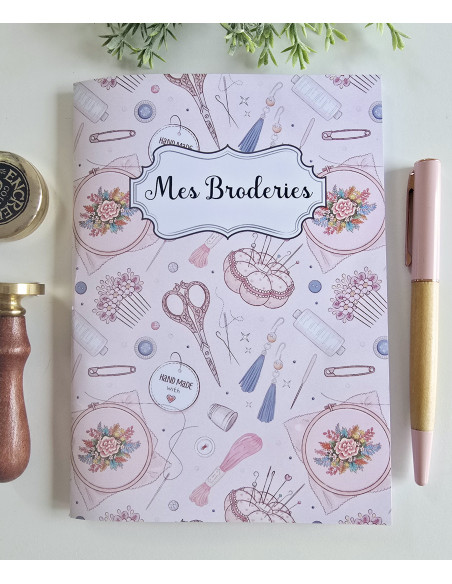 Carnet de suivi Mes broderies