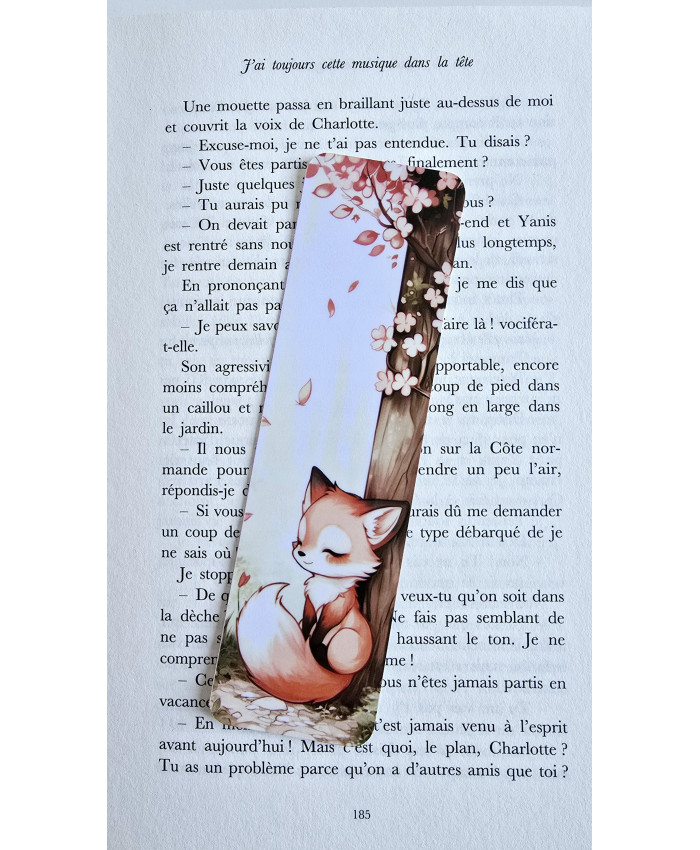 Lot de 3 Marque-page renard