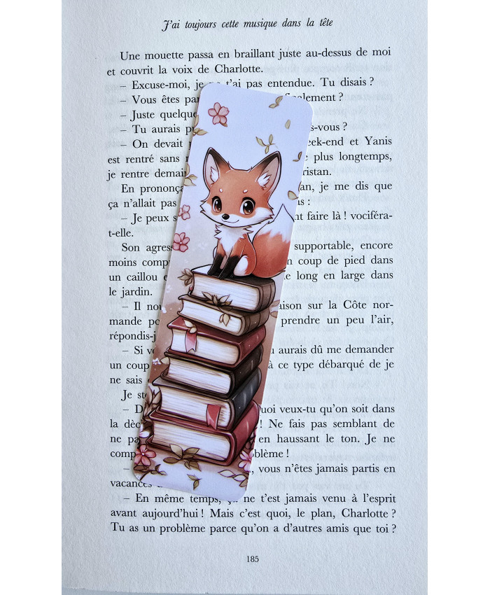 Lot de 3 Marque-page renard